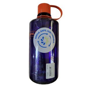 *NEW* Nalgene Sustain Tritan BPA-Free Water Bottle 32 OZ Narrow Mouth Periwinkle